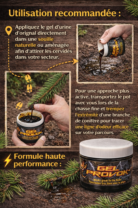 GEL PROVOK Chevreuil (Mâle)