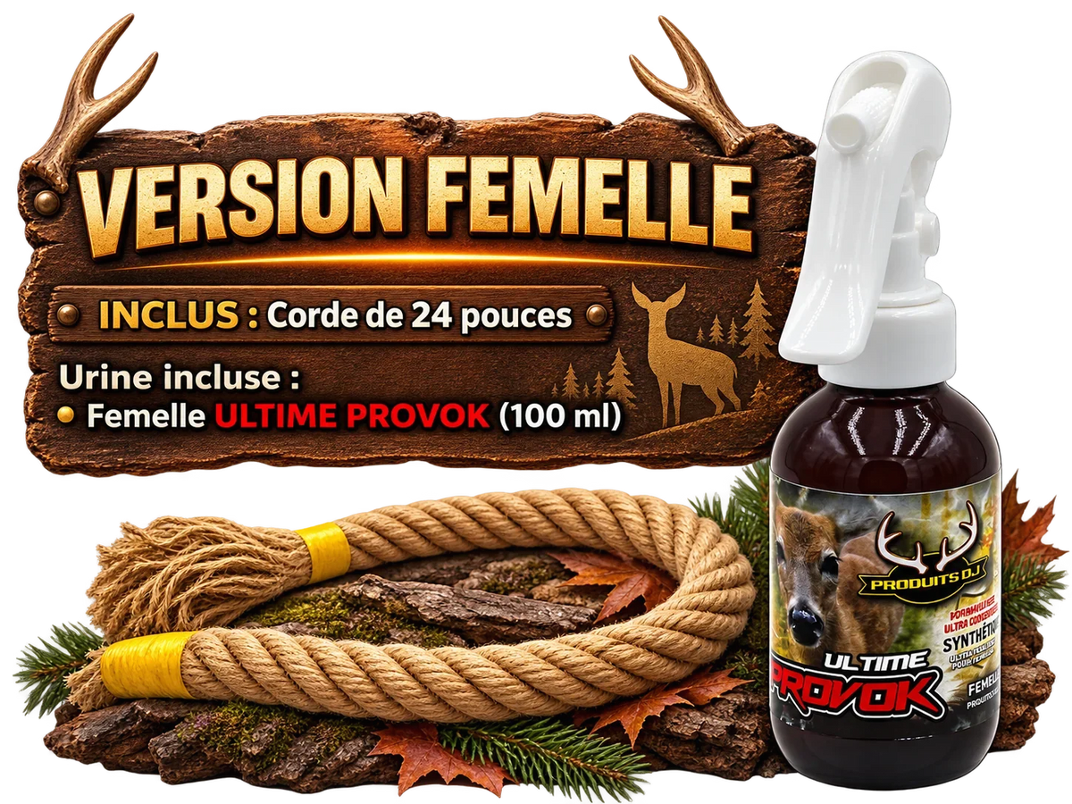 La CORDE du Gros Buck (Chevreuil)