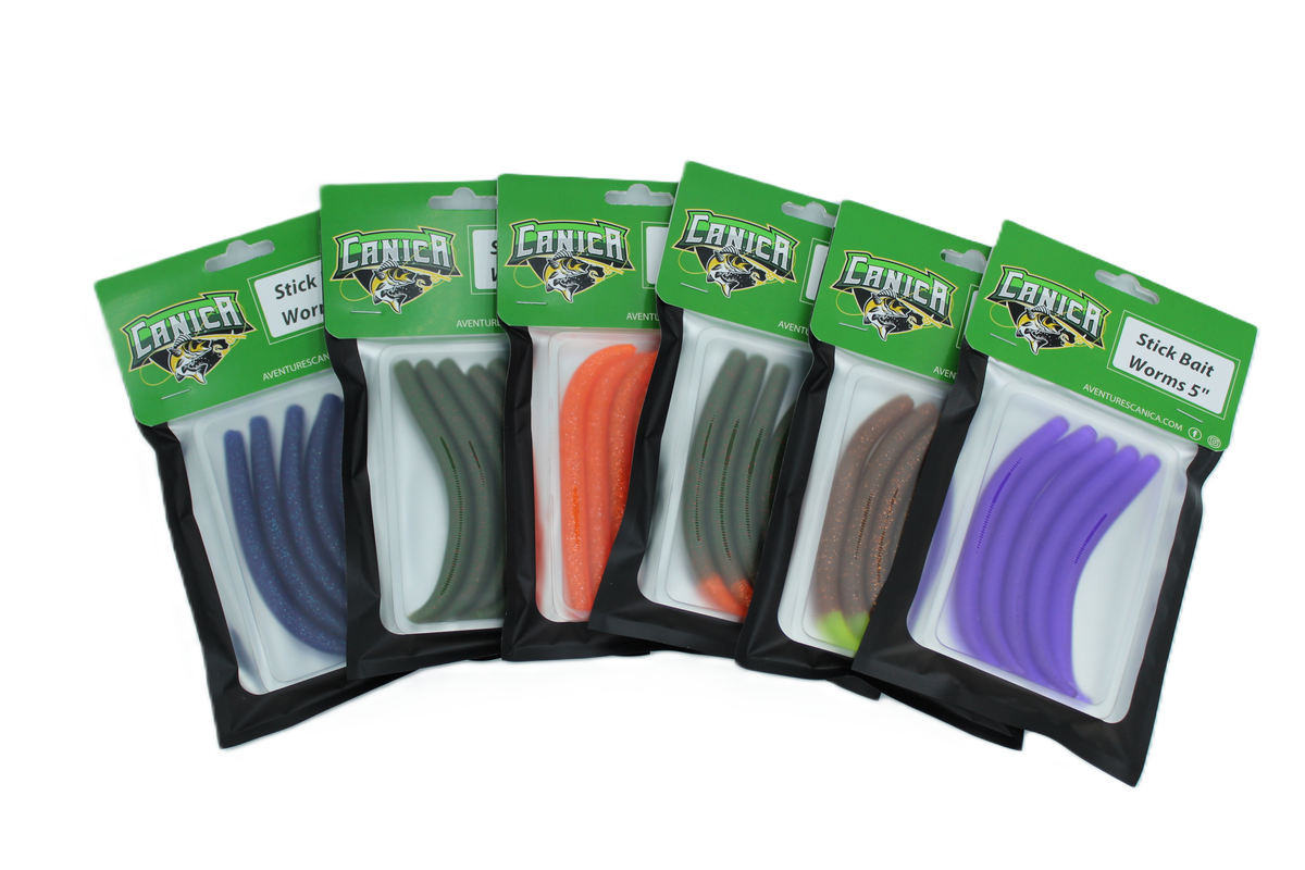 Stick Bait Worms Canica 5"