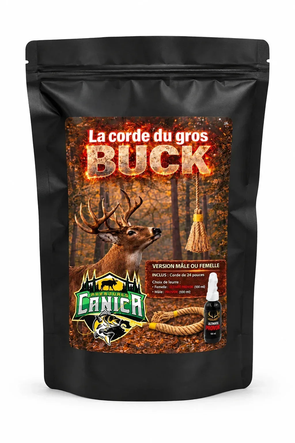 La CORDE du Gros Buck (Chevreuil)
