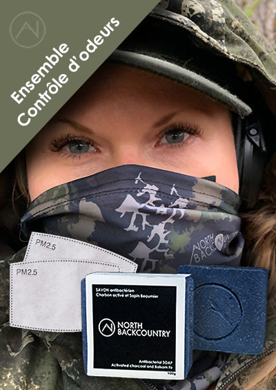 Ensemble Contrôle d’odeurs pour la chasse!